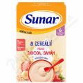 Sunar Mln kae 8 cereli jahoda/bann 6m+ 210g