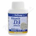 MedPharma Vitamin D3 2000 I.U. tob.107