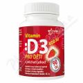 Vitamn D3 400IU pro dti - jahoda tbl.90