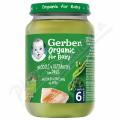 Gerber Organic brokol.,hrek,krt maso 190g